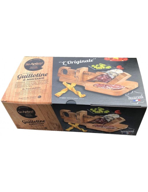 Guillotine à saucisson L'originale So Apéro ROGER ORFÈVRE - Droguerie  francaise